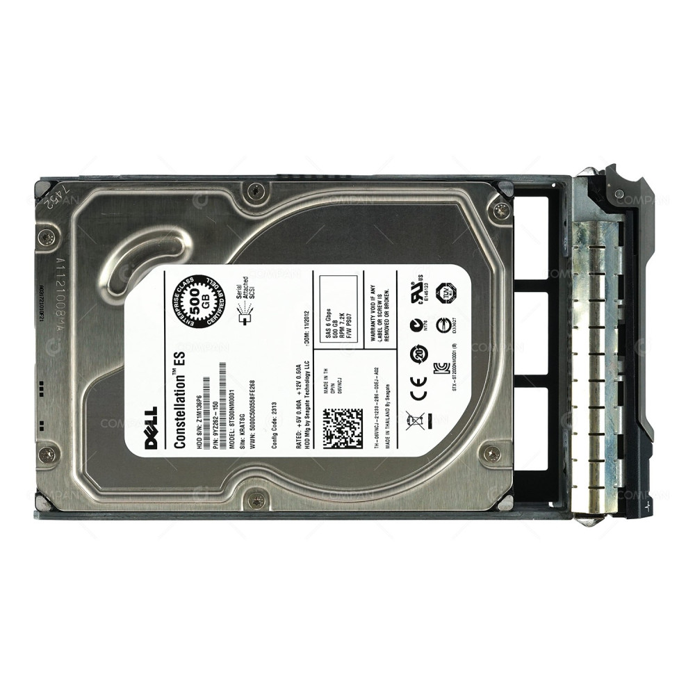 6VNCJ DELL HDD 500GB 7.2K SAS 6G 3.5" LFF